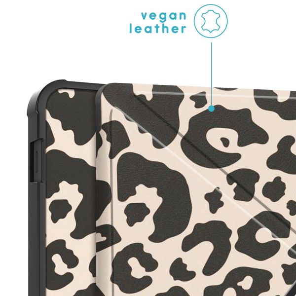imoshion Design Klappbare Klapphülle Kobo Libra Colour - Leopard