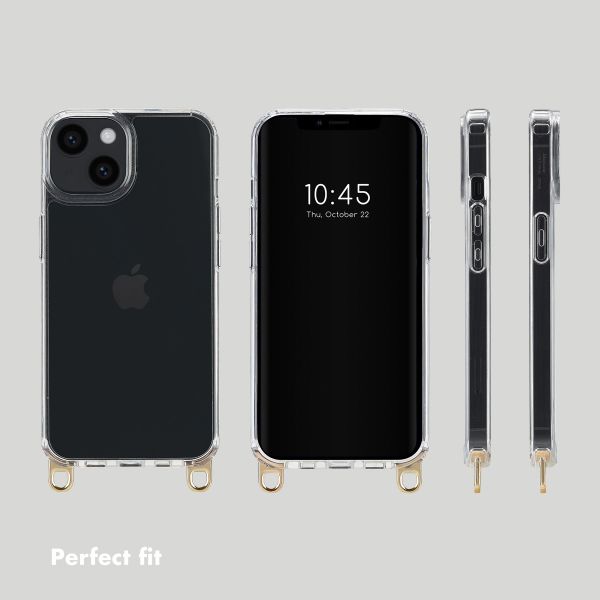 Selencia Backcover mit abnehmbaren Haken Apple iPhone 13 - Transparent