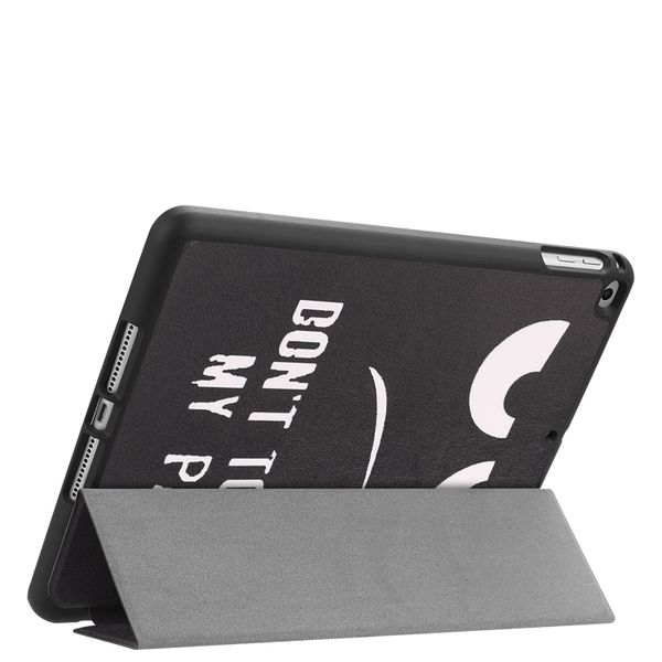 imoshion Design Trifold Klaphülle Apple iPad 6 (2018) 9.7 Zoll / iPad 5 (2017) 9.7 Zoll / Air 2 (2014)/Air 1 (2013) - Don't touch