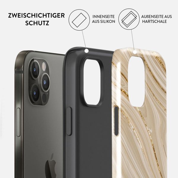 Burga Tough Back Cover für das Apple iPhone 12 (Pro) - Full Glam