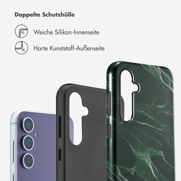 Selencia Vivid Back Cover Samsung Galaxy S23 FE - Chic Marble Quartz