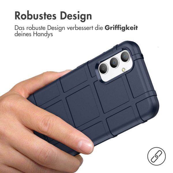 imoshion Rugged Shield Backcover für das Samsung Galaxy A34 (5G) - Dunkelblau