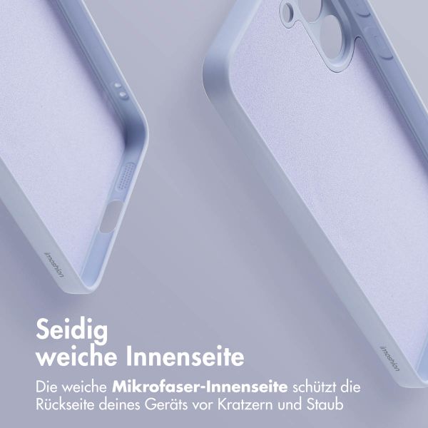 imoshion Color Back Cover mit MagSafe für das Samsung Galaxy S25 Plus - Lila