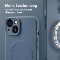imoshion Color Back Cover mit MagSafe Apple iPhone 14 - Dunkelblau