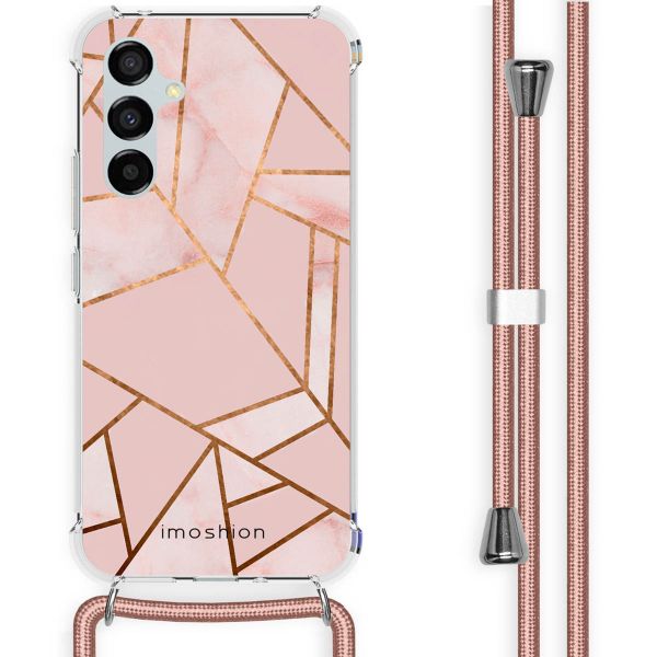 imoshion Design Hülle mit Band für das Samsung Galaxy A54 (5G) - Pink Graphic