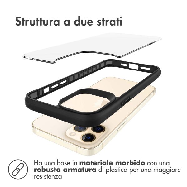 imoshion Rugged Hybrid Case Apple iPhone 12 Pro Max - Schwarz