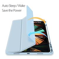 Dux Ducis Toby Klapphülle Apple iPad Pro 12.9 (2018/2020/2021/2022) - Blau
