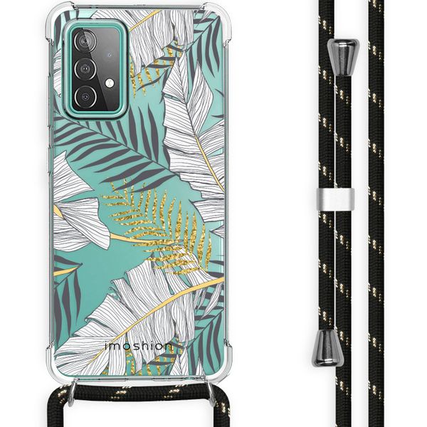 imoshion Design Hülle mit Band Samsung Galaxy A52(s) (5G/4G) - Glamour Botanic