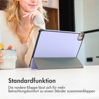 imoshion Trifold Klapphülle für das iPad 6 (2018) 9.7 Zoll / iPad 5 (2017) 9.7 Zoll / Air 2 (2014) / Air 1 (2013) - Lilac