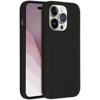 Accezz Liquid Silikoncase mit MagSafe für das Apple iPhone 14 Pro - Schwarz