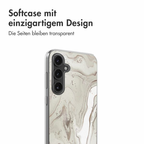 imoshion  Design Hülle für das Samsung Galaxy S23 FE - Sandy Marble