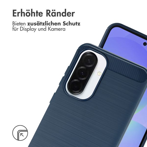 imoshion Brushed Back Cover Samsung Galaxy A37 (5G) - Blau