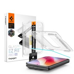 Spigen EZ Fit Glas.tR mit Installation Tray - 1er Pack Apple iPhone Duo