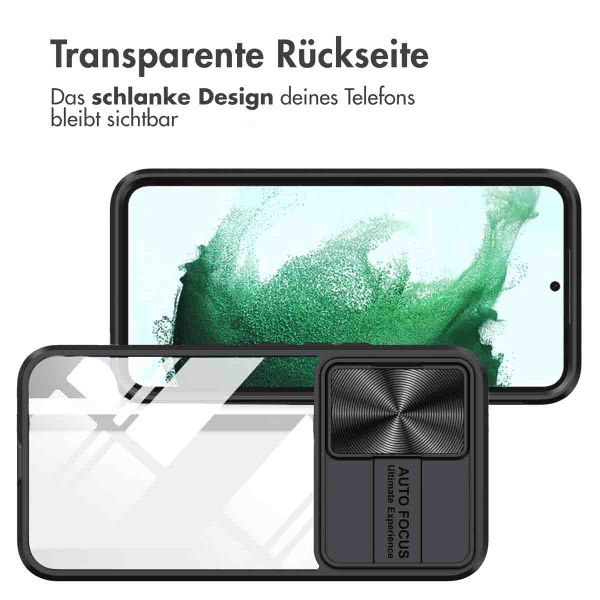 imoshion Back Cover mit Kameraschieber Samsung Galaxy S23 FE - Schwarz