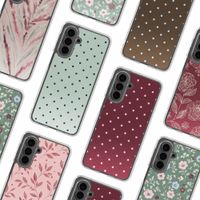 imoshion Design Hülle Samsung Galaxy A56 - Polka Dot Mintgroen