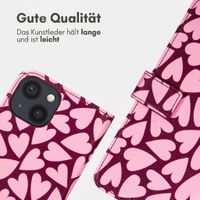 imoshion Design Klapphülle Apple iPhone 14 - Hearty Blush
