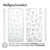imoshion Design Hülle Samsung Galaxy A12 - Hearts