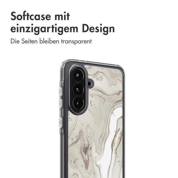 imoshion Design Hülle Samsung Galaxy A36 - Sandy Marble
