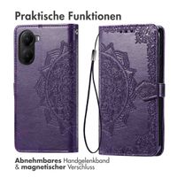 imoshion Mandala Klapphülle Xiaomi Poco X7 Pro - Violett