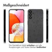 imoshion Design Hülle Samsung Galaxy A14 (5G/4G) - Hearts
