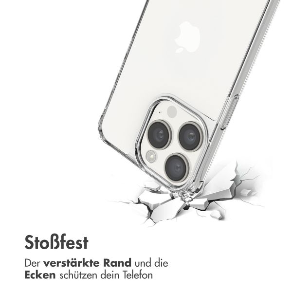 imoshion Back Cover mit Band + Armband Apple iPhone 15 Pro Max - Perlenherzen