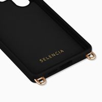 Selencia Rivièra Backcover mit MagSafe mit abnehmbaren Haken Samsung Galaxy S26 Ultra - Velvet Black