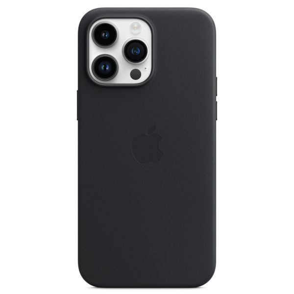 Apple Leder-Case MagSafe für das Apple iPhone 14 Pro Max - Midnight