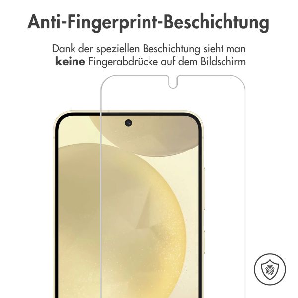 imoshion Bildschirmschutzfolie Gehärtetes Glas für das Samsung Galaxy S25 Plus