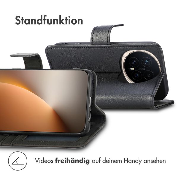 imoshion Luxuriöse Klapphülle Honor Magic8 Pro - Schwarz