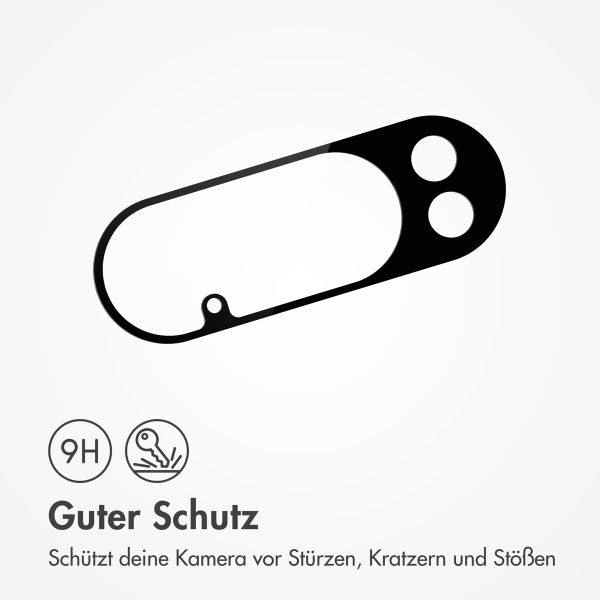 imoshion Kameraprotektor aus Glas 2er-Pack für das Google Pixel 10 Pro - Schwarz