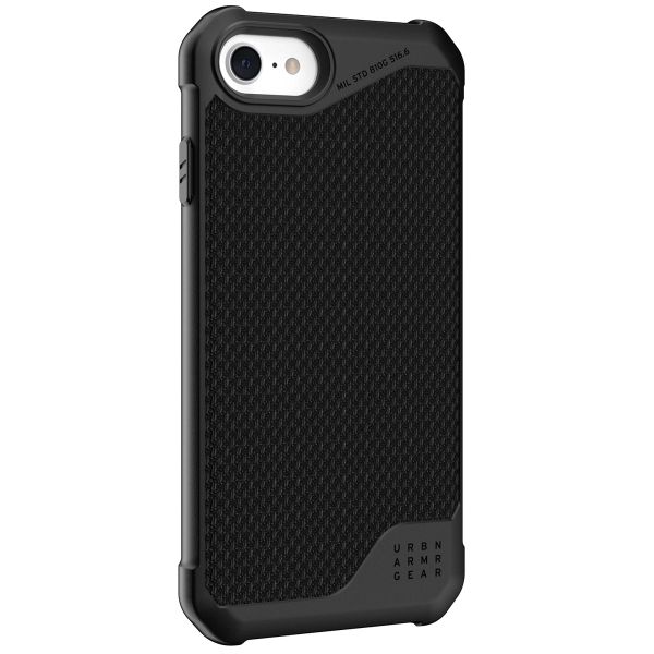 UAG Back Cover Metropolis LT für das Apple iPhone SE (2022 / 2020) / 8 / 7 / 6(s) - Schwarz
