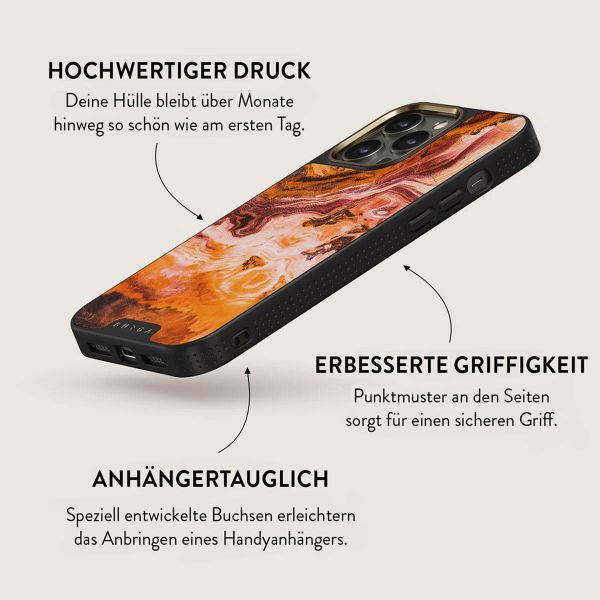 Burga Elite Gold Backcover für das iPhone 15 Pro Max - Pumpkin Spice