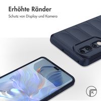 imoshion EasyGrip Back Cover für das Honor 90 Pro - Dunkelblau