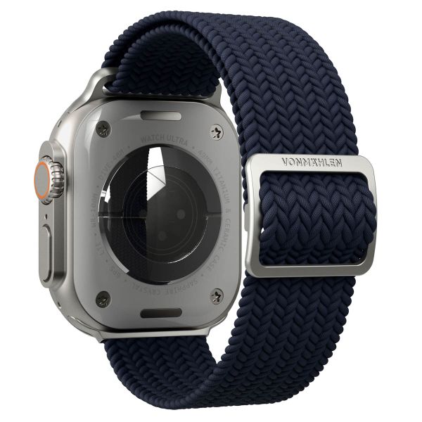 Vonmählen Woven Loop Armband für deine Apple Watch | 44/45/46/49 mm - Navy