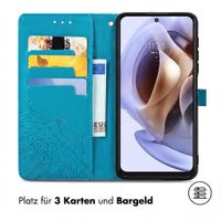 imoshion Mandala Klapphülle Motorola Moto G14 - Türkis