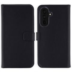 Selencia Echtleder Klapphülle Samsung Galaxy A37 (5G) - Schwarz