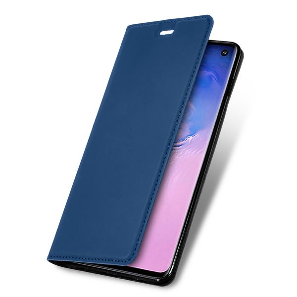 imoshion Slim Folio Klapphülle Samsung Galaxy S10 - Dunkelblau