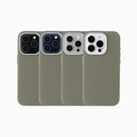 Accezz Mesh Backcover mit MagSafe Apple iPhone 15 Pro - Dunkelgrau