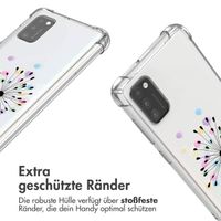 imoshion Design Hülle mit Band Samsung Galaxy A41 - Sandstone Dandelion