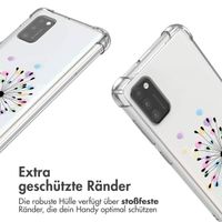 imoshion Design Hülle mit Band für das Samsung Galaxy A41 - Sandstone Dandelion