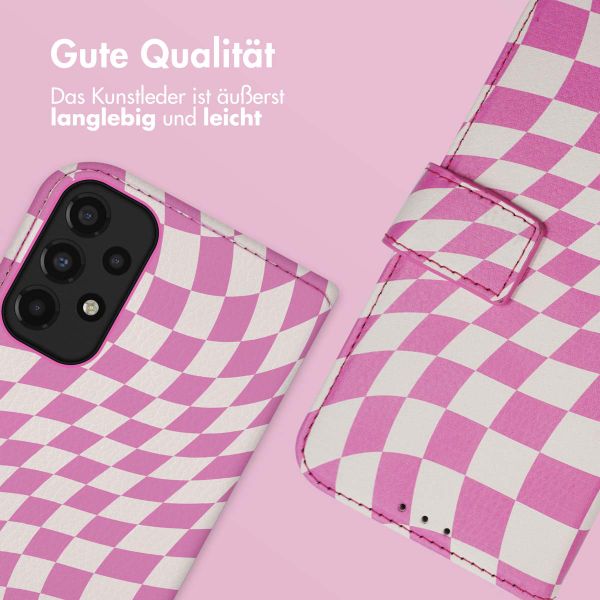 imoshion Design Klapphülle Samsung Galaxy A33 - Retro Pink