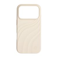 iDeal of Sweden Soft Swirl Silicone MagSafe Hülle Apple iPhone 17 Pro Max - Cloud Dancer