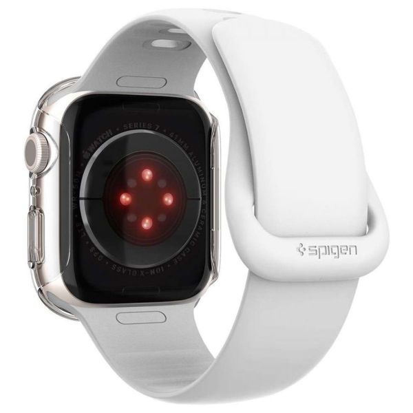 Spigen Thin Fit™ Case für die Apple Watch Series 7 / 8 / 9 - 41 mm - Transparent