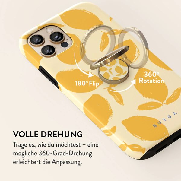 Burga Ringholder Gold - Handyringe - Lemon Tart