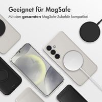 imoshion Color Back Cover mit MagSafe für das Samsung Galaxy S24 - Beige