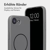 Accezz Grip Backcover mit MagSafe Apple iPhone 17e / 16e - Grau