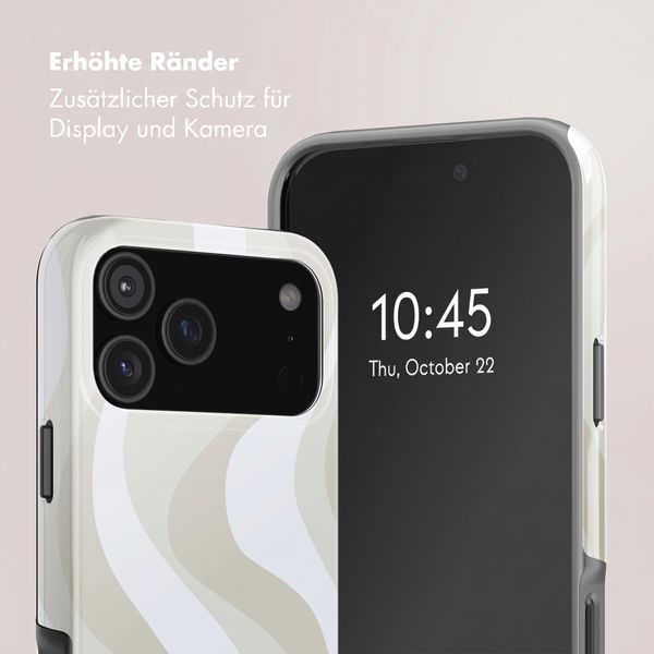 Selencia Vivid Rückabdeckung mit MagSafe Apple iPhone 18 Pro / 17 Pro - Desert Waves Beige