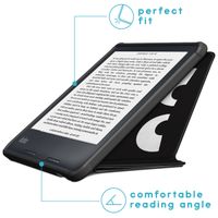 imoshion Design Klappbare Klapphülle Kobo Libra 2 / Tolino Vision 6 - Don't touch