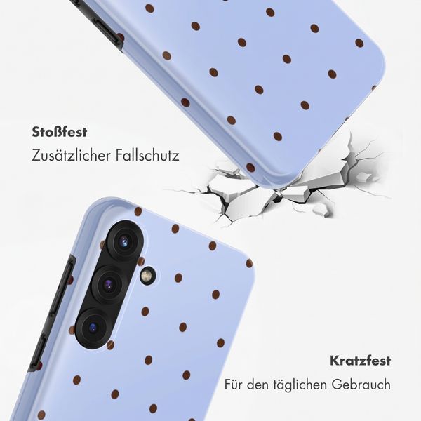 Selencia Vivid Rückabdeckung mit MagSafe Samsung Galaxy S25 - Happy Dots Digital Sky