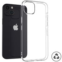 Accezz 100% recyceltes TPU Clear Cover Apple iPhone 15 Plus - Transparent